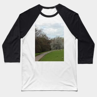 Fawsley Countryside Northamptonshire Baseball T-Shirt